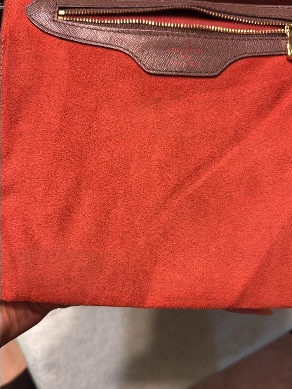 Louis Vuitton Brown Damier Ebene Canvas Men's Briefcase Tote